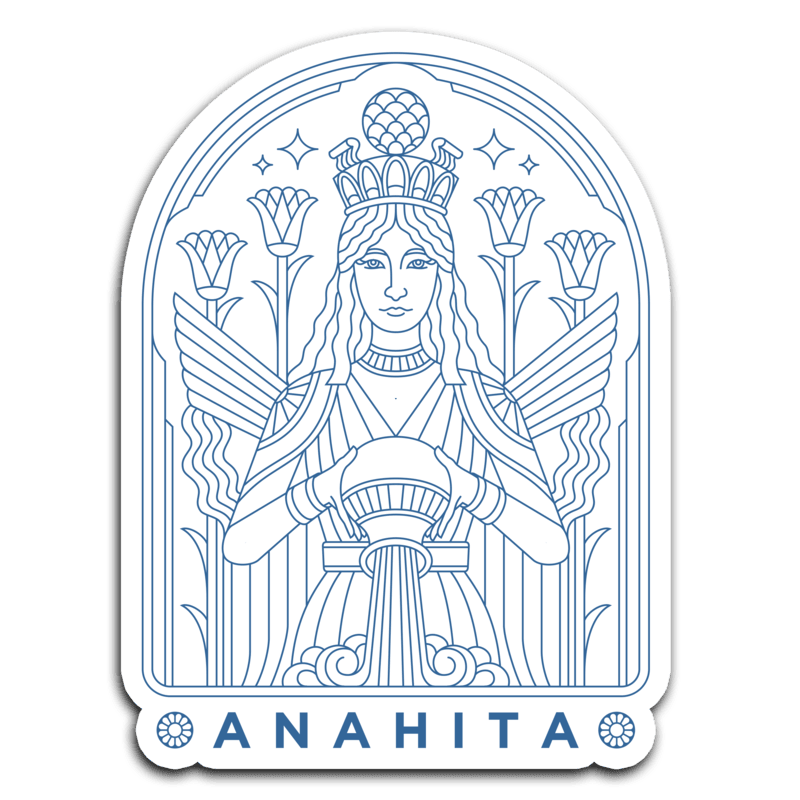 Anahita Tribute Stained Glass
