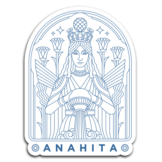 Anahita Tribute Stained Glass