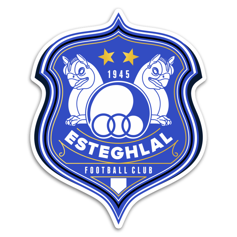 ESTEGHLAL FC Logo Redefined Sticker
