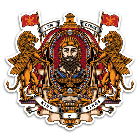 I AM CYRUS Coat of Arms Design