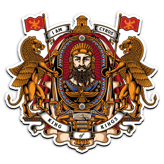 I AM CYRUS Coat of Arms Magnet