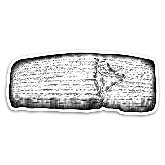 The Cyrus Cylinder Sticker