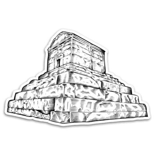 Tomb of Cyrus Sticker