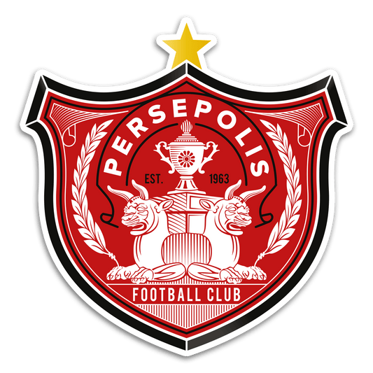 Celebrate the glory of PERSEPOLIS FC with our Persepolis Logo Redefined Sticker